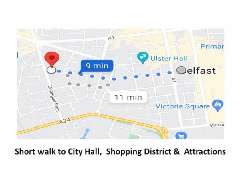 Fantastic Central Location - Parking - Business Or Leisure Belfast Exterior foto